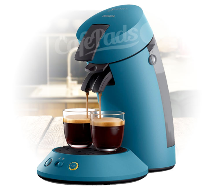 ekspres, senseo, philips, niebieski, gołebi, csa210/00, ekspresy senseo, original+