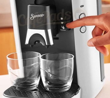 senseo, philips, ekspres, maestro, csa, 260, 10, biały, intensity select