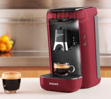 senseo, philips, ekspres, maestro, csa, 260, 90, czerwony, intensity select