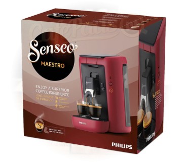 ekspres, senseo, maestro, czerwony, csa