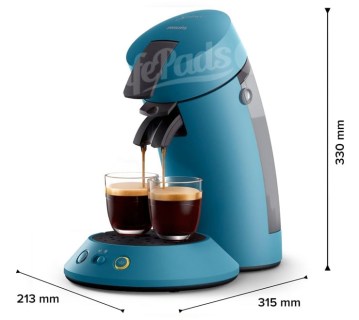 ekspres, senseo, philips, gołębi, niebieski, csa210/00, ekspresy senseo, original+