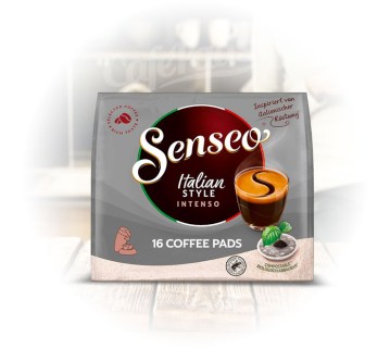 kawa, senseo, saszetki, ekspresy, philips, douwe egberts, italian, sklep, intenso, style, 16 pads